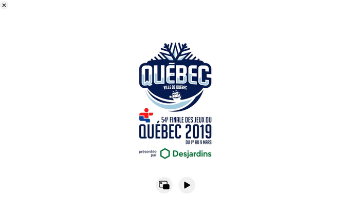 Jeux du Québec - Québec 2019 / Bloc 2